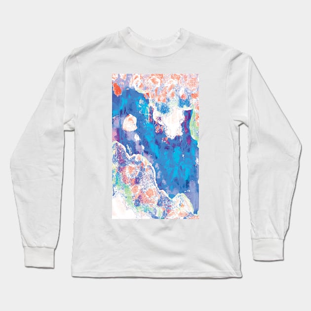 Abstract colour pallette Long Sleeve T-Shirt by KO-of-the-self